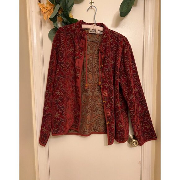 Flashback Women’s Tapestry/Button Jacket/Large - Picture 1 of 16